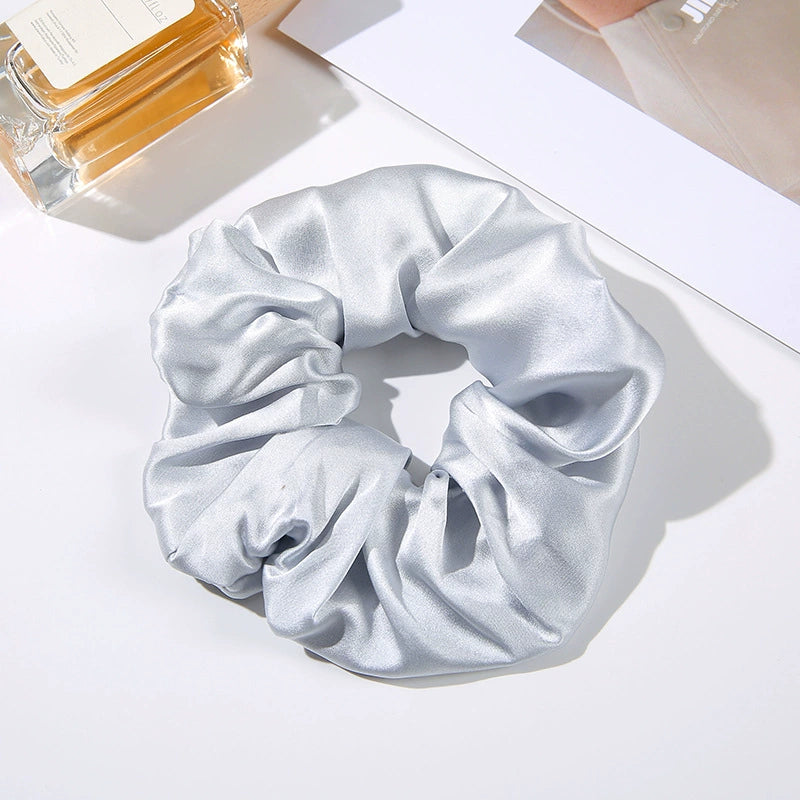 6A Grade Mulberry Silk Hair Scrunchie | 30 Momme Satin Hair Tie