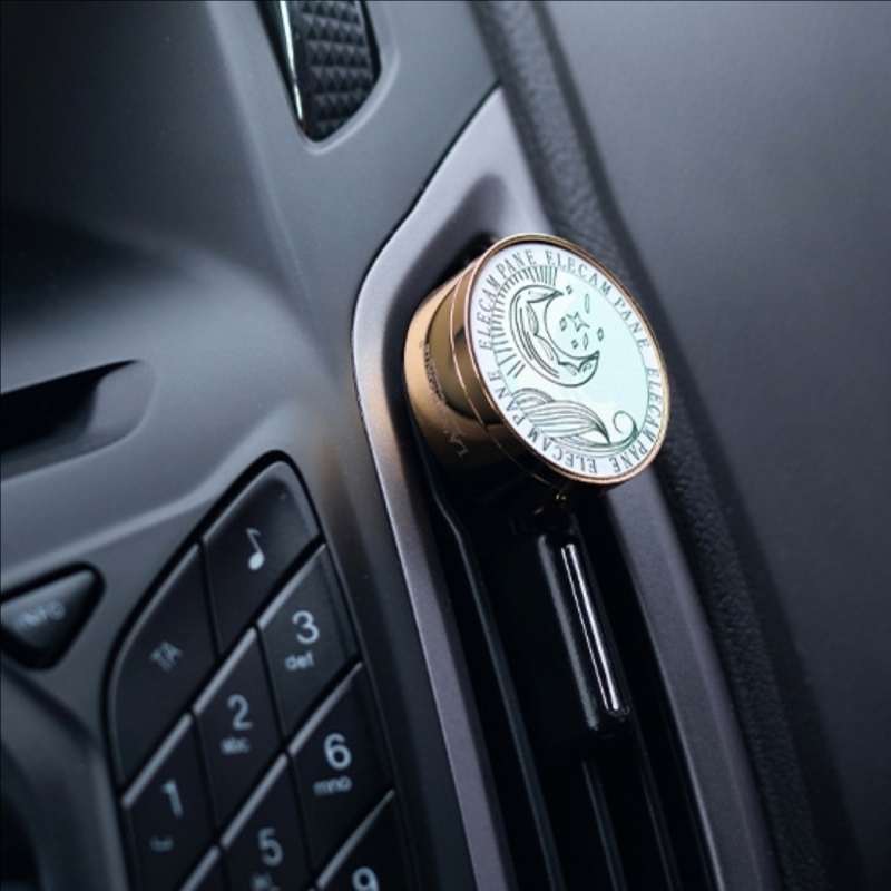 Alloy Car Air Vent Fragrance Clip Gift Set | Zero Alcohol Natural Plant Extract Long Lasting Auto Scent