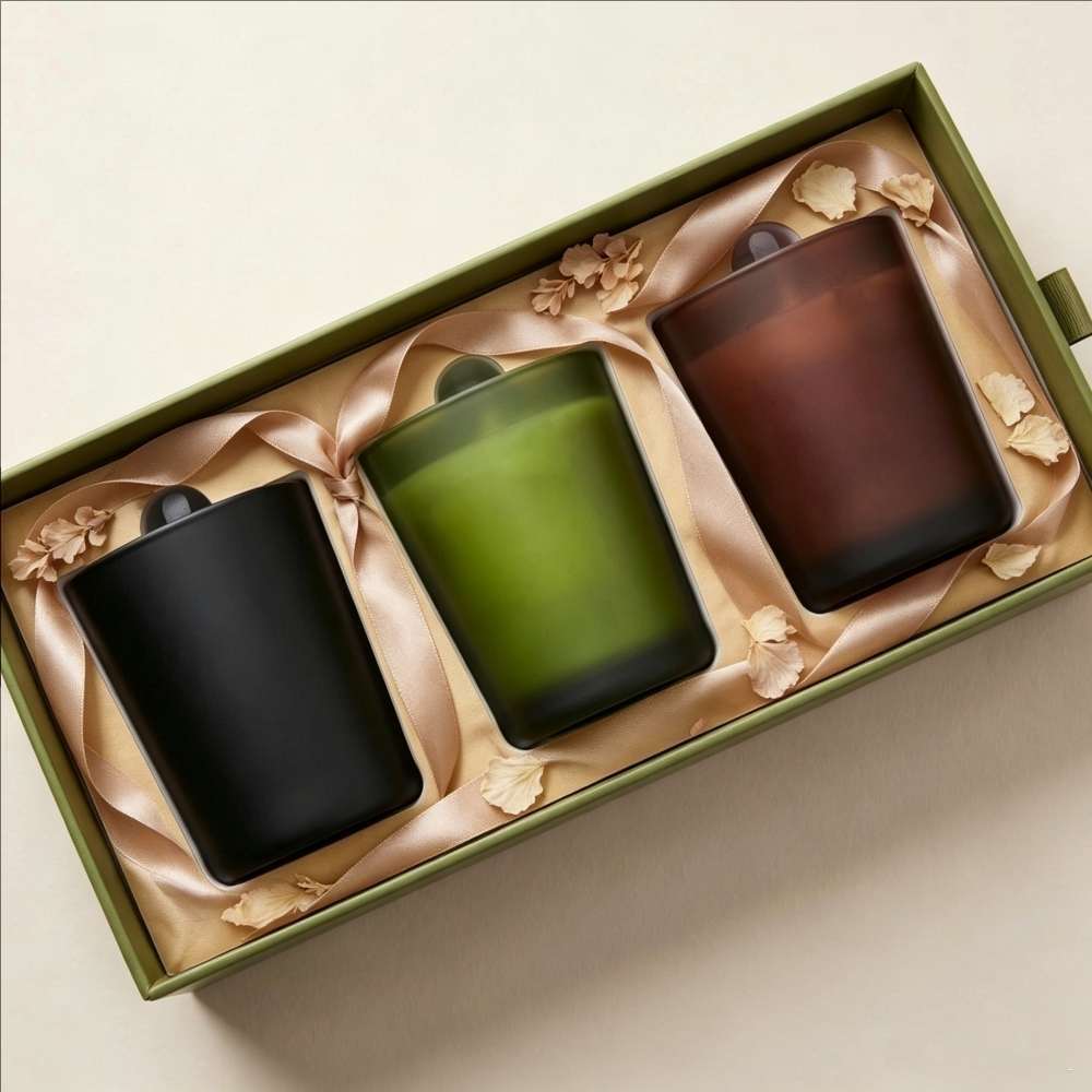 Custom Trio Soy Candle Gift Set | Corporate Gifting | Ritual Wick