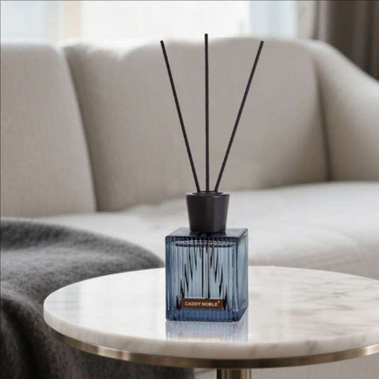 Luxe Ribbed Glass Reed Diffuser | Customizable Wholesale Home Fragrance