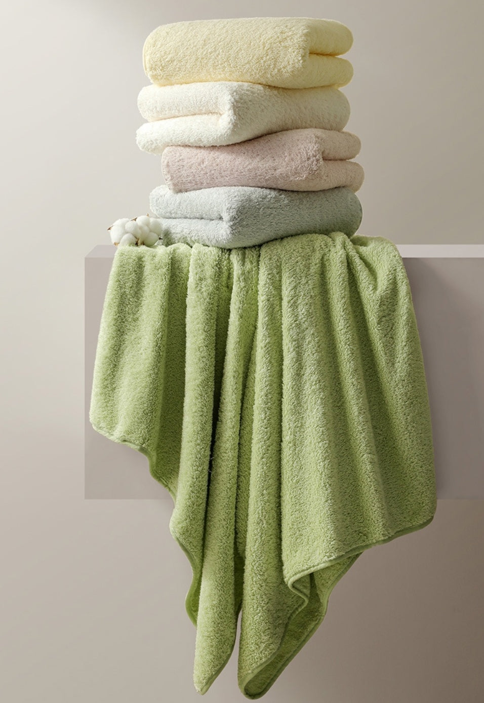Luxury 10A Antibacterial Turkish Cotton Bath Sheet | Premium Oversized Towel