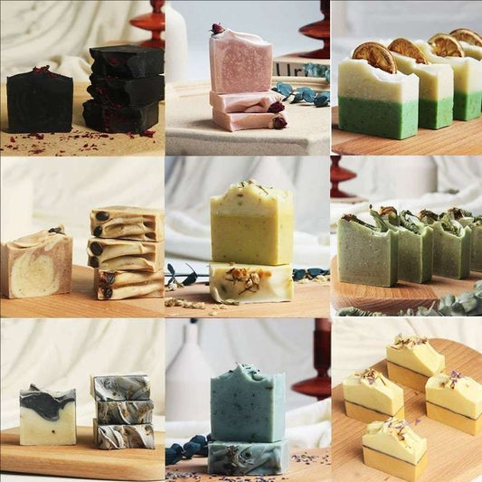 Multi-Scent Cold Process Handmade Soap | Rose, Mugwort & Jasmine | Ritual Wick