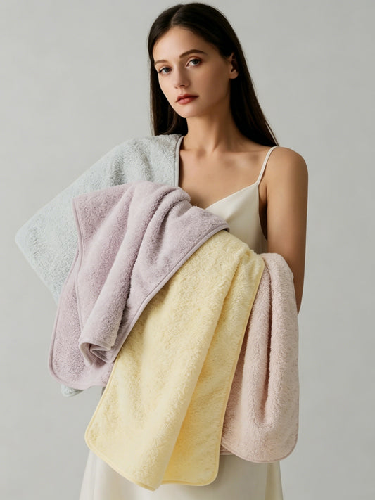 Premium 10A Antibacterial Cotton Hand Towel | Quick-Dry A-Grade Face Cloth