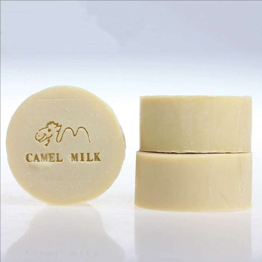 Round Cold Process Camel Milk Handmade Soap | Moisturizing Bar | Ritual Wick