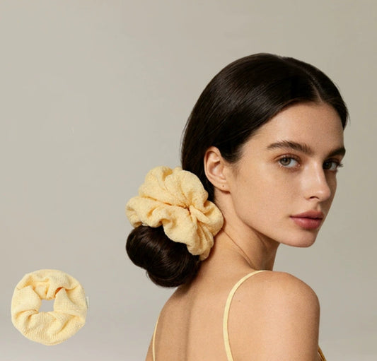 Waffle Weave Hair Scrunchie | 10A Antibacterial Quick-Dry Hair Wrap